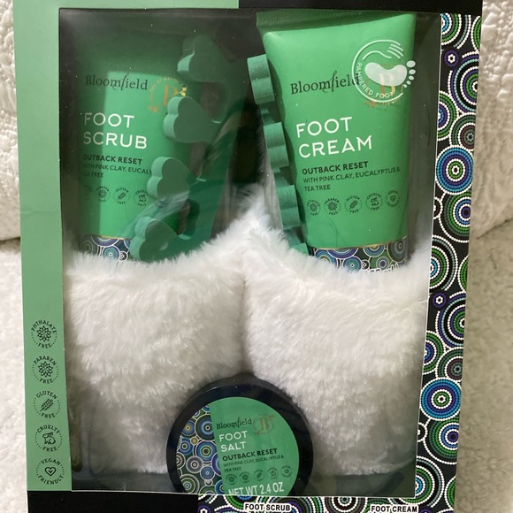 Bloomfield Bath & Body Bloomfield Foot Therapy Set Foot Scrub Cream